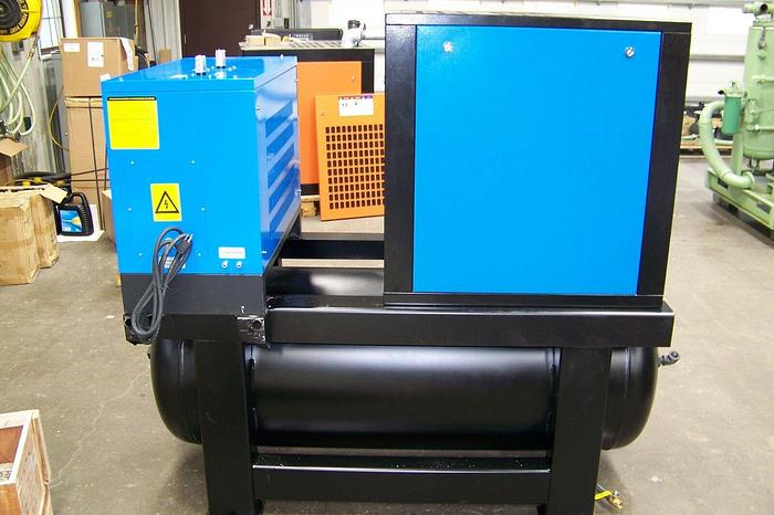 Air-Max 10 hp.3 ph.Rotary air Screw Compressor W/dryer 120 tank 12 year warrany