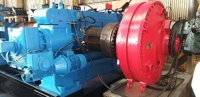 Used Iddon (UK) 2100mm x 660mm dia two roll mill