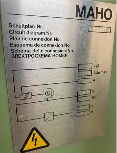 Used 1993 DECKEL MAHO MH 500 W