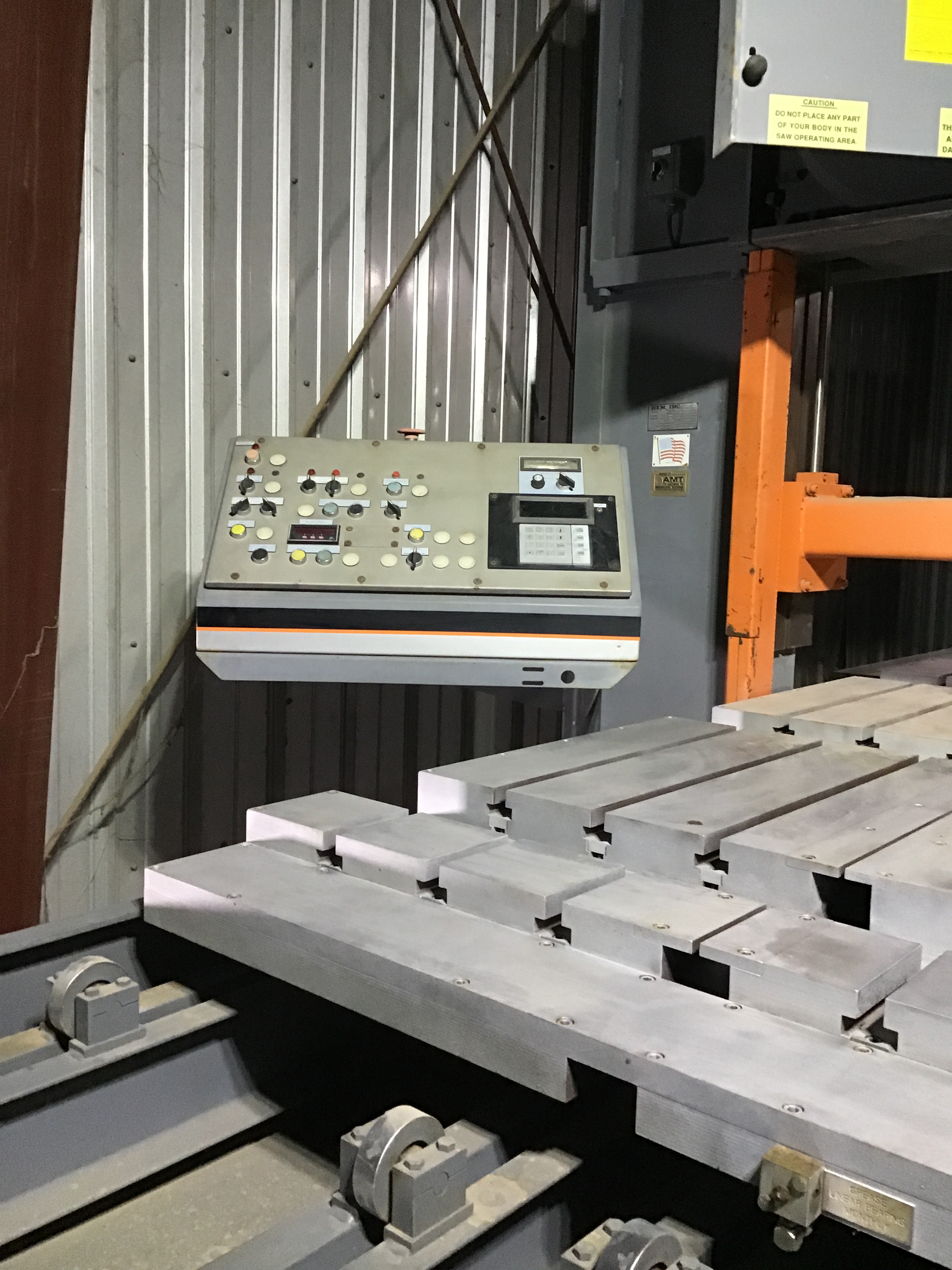 Used HEM Model PM 25/96 Plate Saw