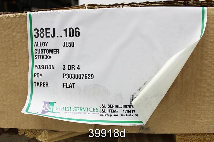 Used GL&V DD4000 Refiner Plates #39918