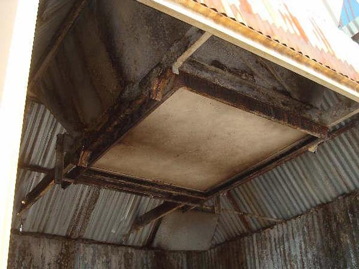 Used BAG-TYPE DUST-COLLECTOR WITH BIN-TRUCK DUMP