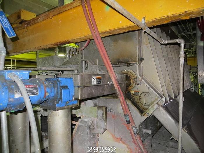 Used Voith Valley Type 2208 Air Pad Headbox, 136" Pond #29392