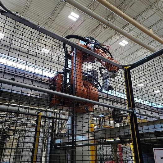 Used 2012 KUKA KR60 JET ROBOTIC GANTRY SYSTEM WITH KRC4 CONTROLLER