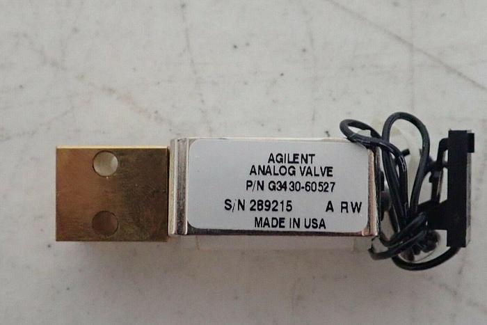 Used Agilent G3430-60527 Analog Valve 7445244733759