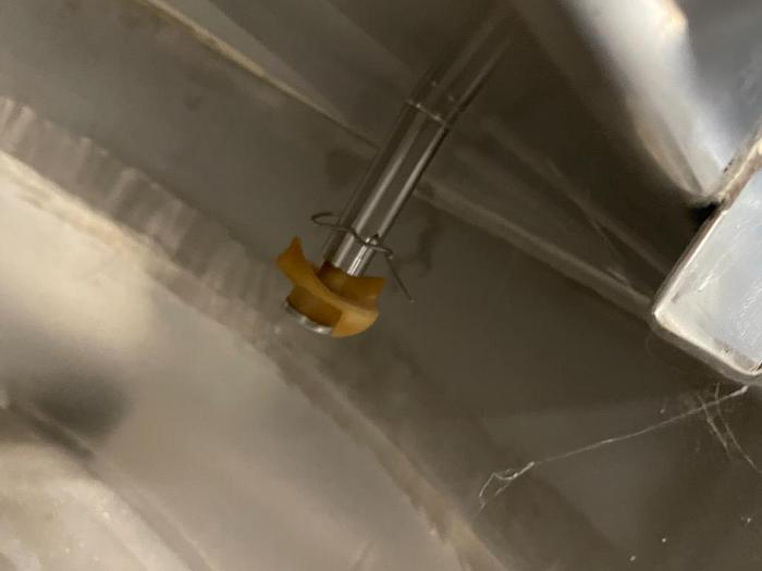 Used CHESTER JENSEN #70N10 COOKER COOLER STAINLESS STEEL STEAM KETTLE, STOCK #861C.