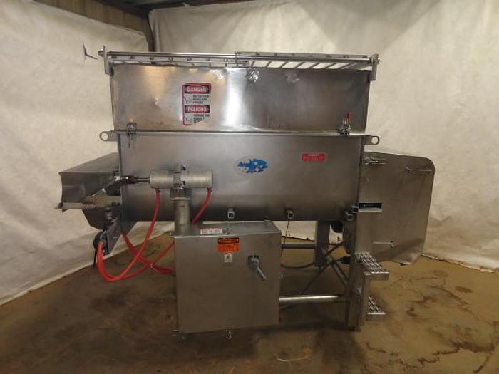 Used Rietz Dual Shaft Ribbon Blender; Md#RS-18-K5405; 1000Lbs