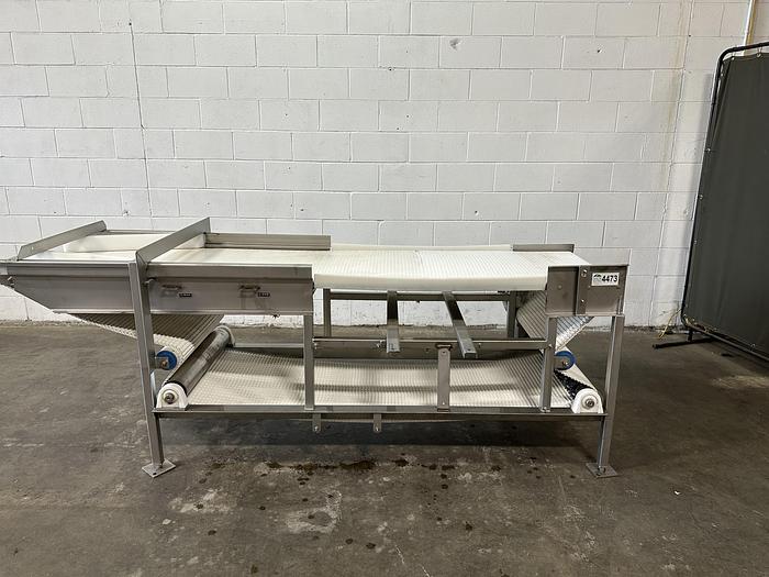 Used Metalcraft 8' x 2' Modular Belt Conveyor