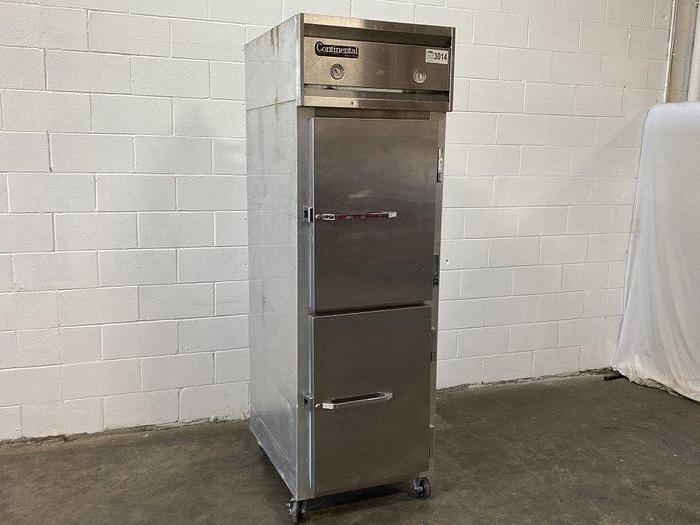 Used Continental 1RF Dual Temp Refrigerator