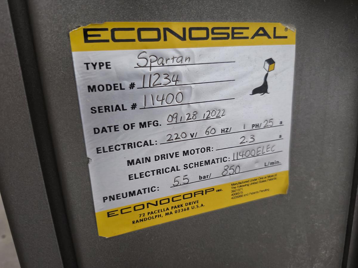 Used Econocorp Econoseal Spartan Horizontal Cartoner
