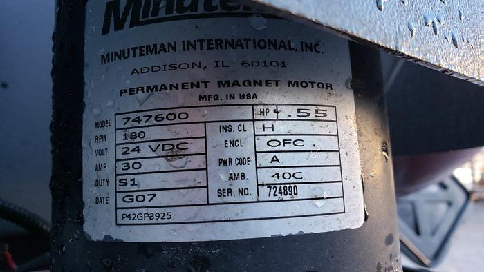 Used Minuteman E20 Floor Scrubber