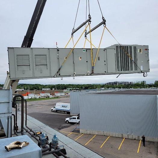 Used 116 ton Chiller with Pumps + 40 ton Crane