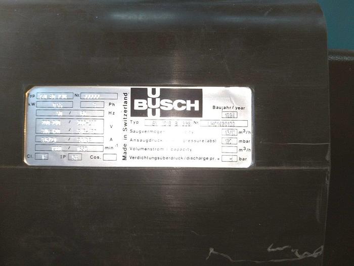 Used Busch Vacuum Pump