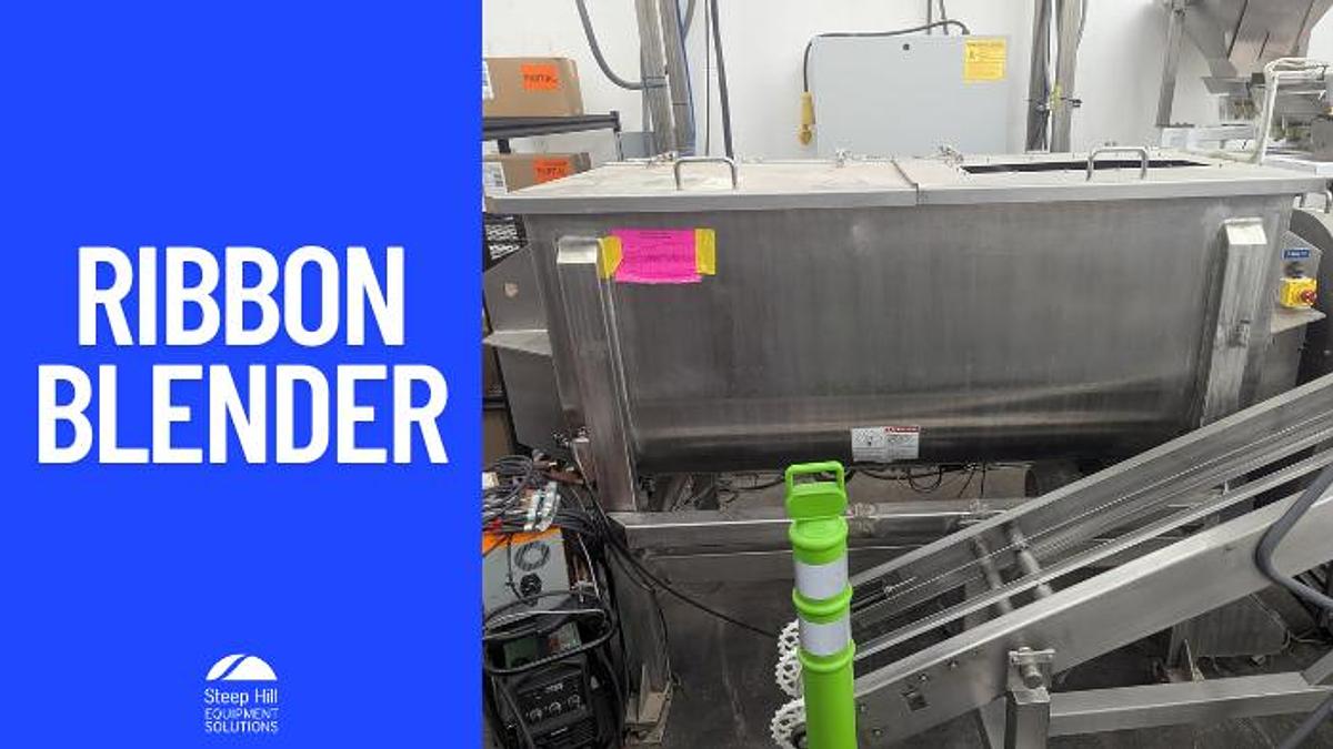 Used Aaron Process IMB-150 Industrial Ribbon Mixer