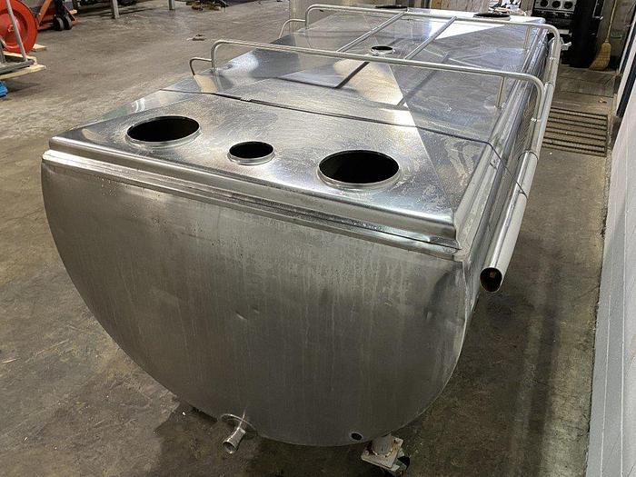 Used SS Jacketed Dairy Tank