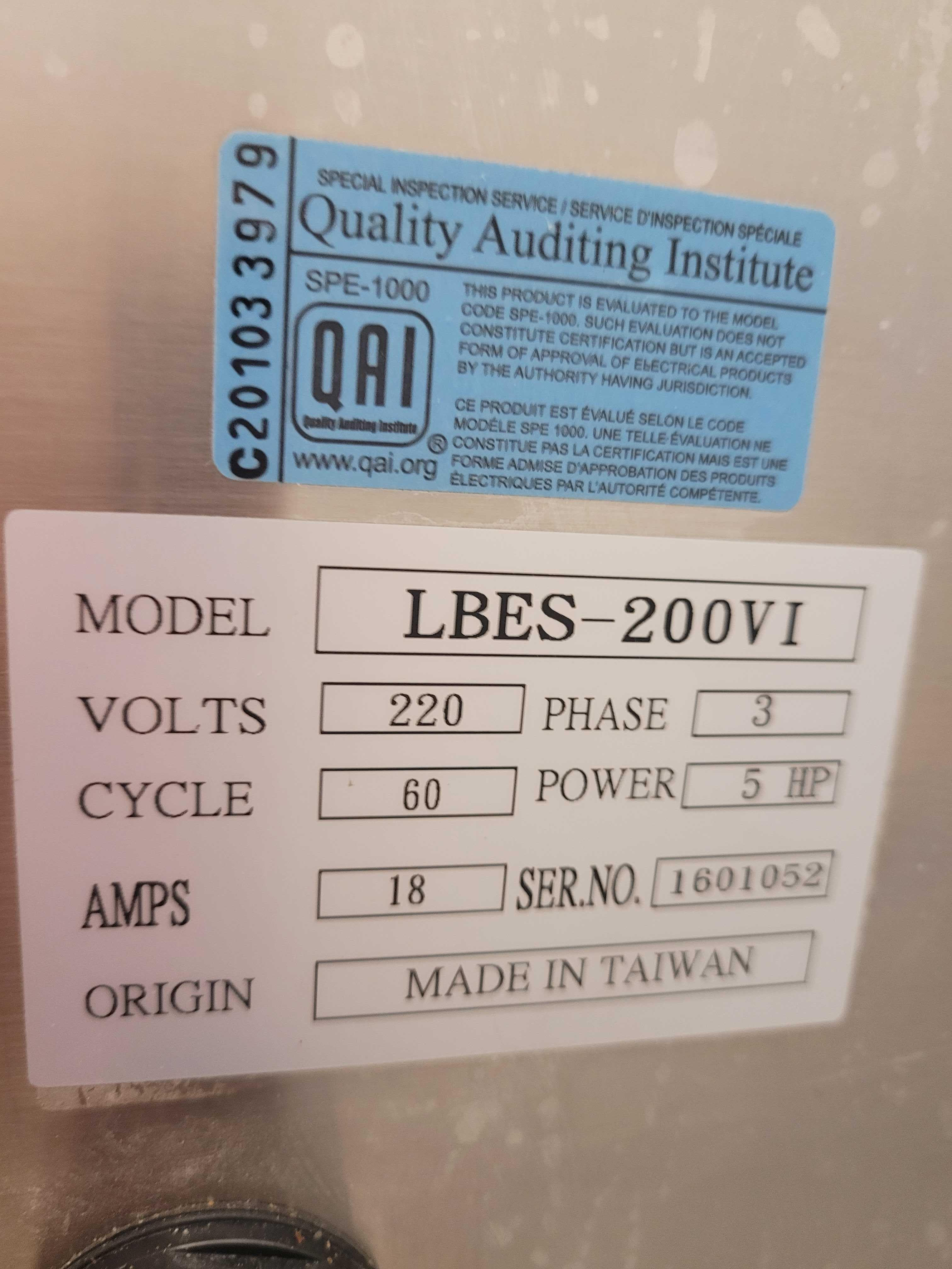 Used Leader LBES-200VI Double Ribbon Blender