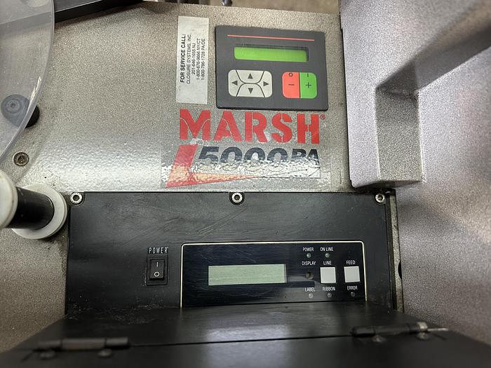 Used Marsh 5000 PA w/ Sato Printer