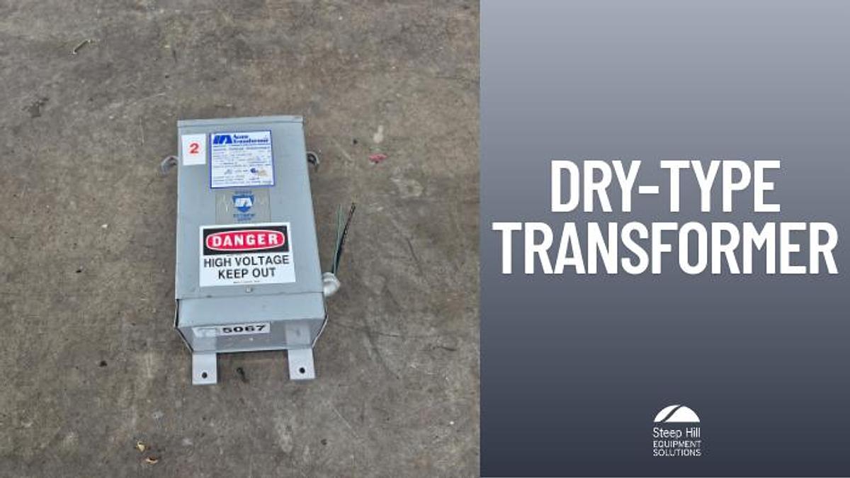 Used Acme T-2-53114-1S Encapsulated Dry-Type Transformer