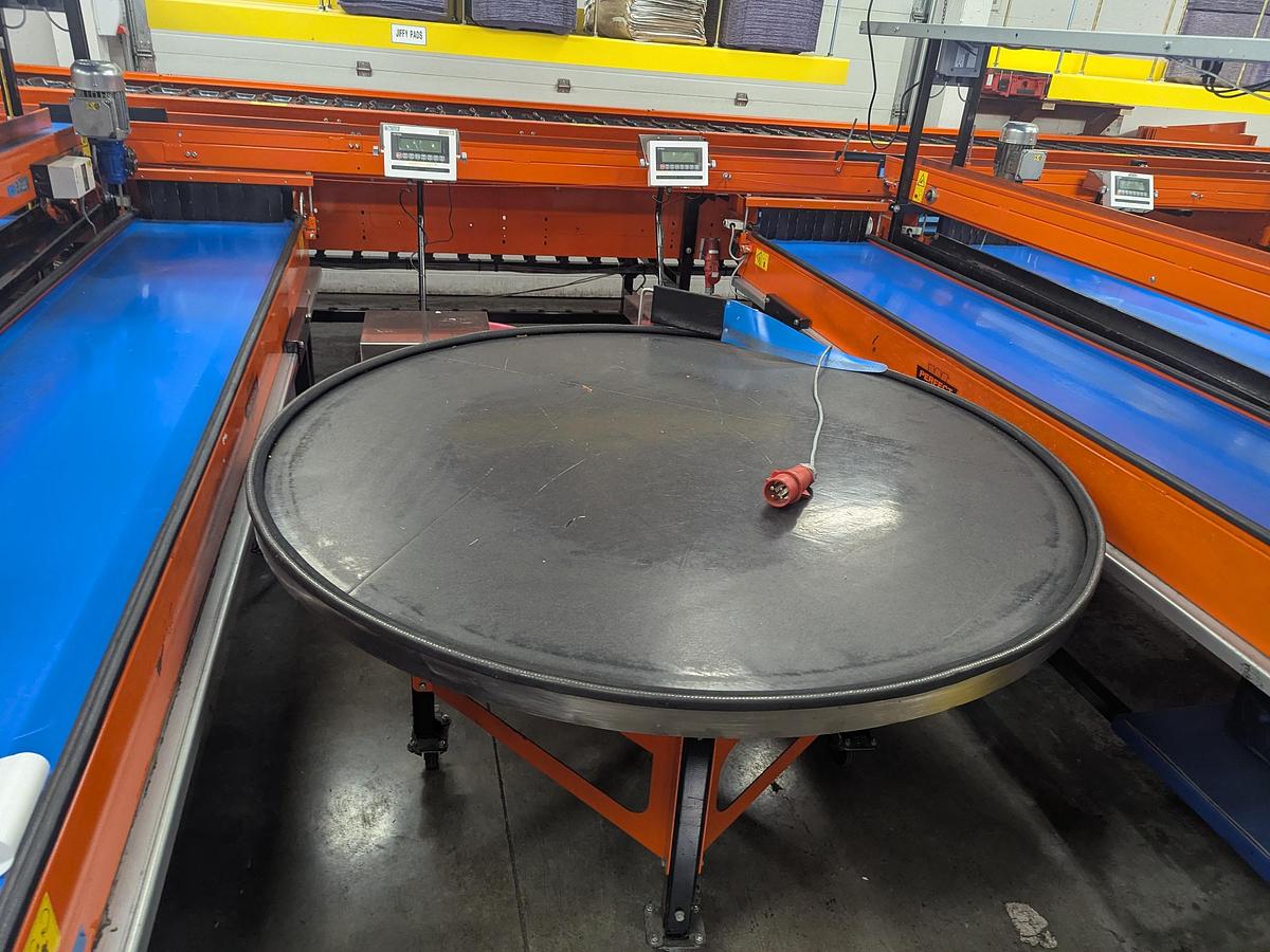 Used Van Wamel Tree Fruit Sorting and Packing Line