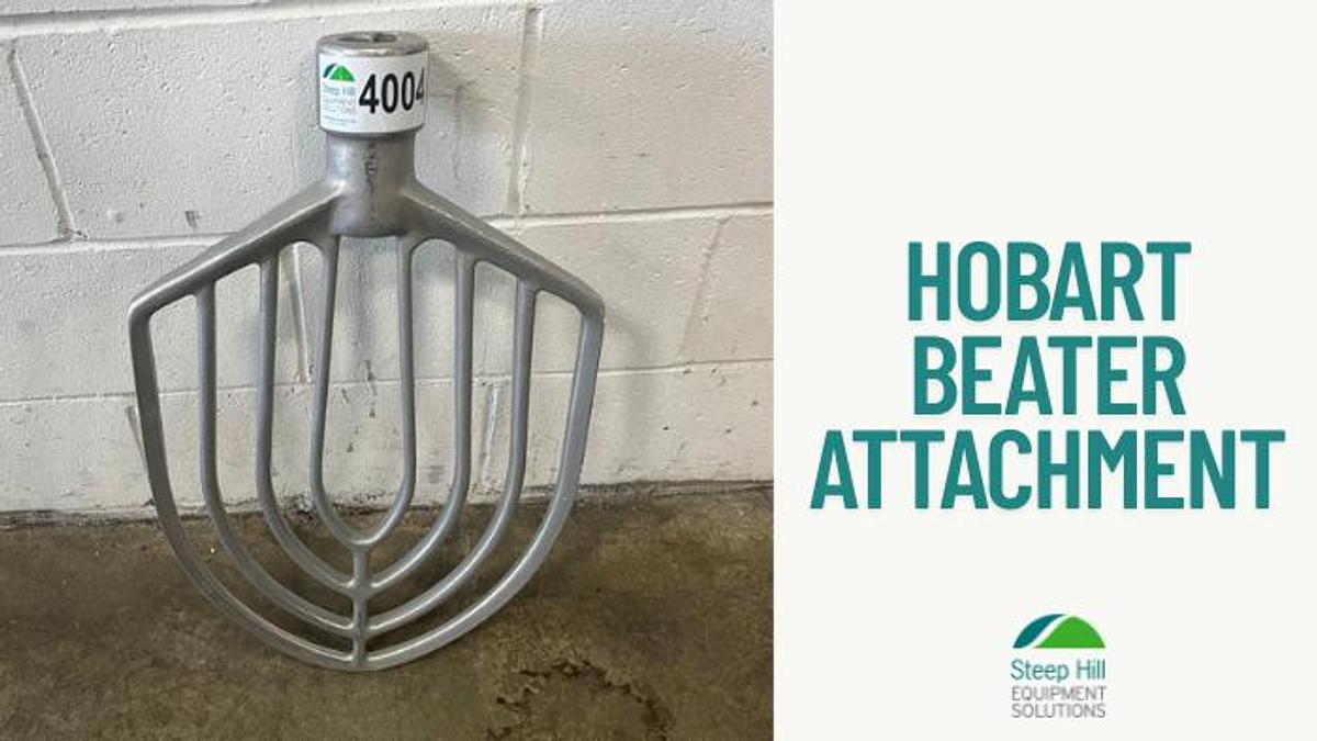 Used 140qt Hobart Beater Attachment