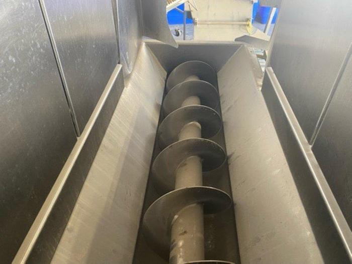 Used Weiler 16VSC Vertical Screw Conveyor