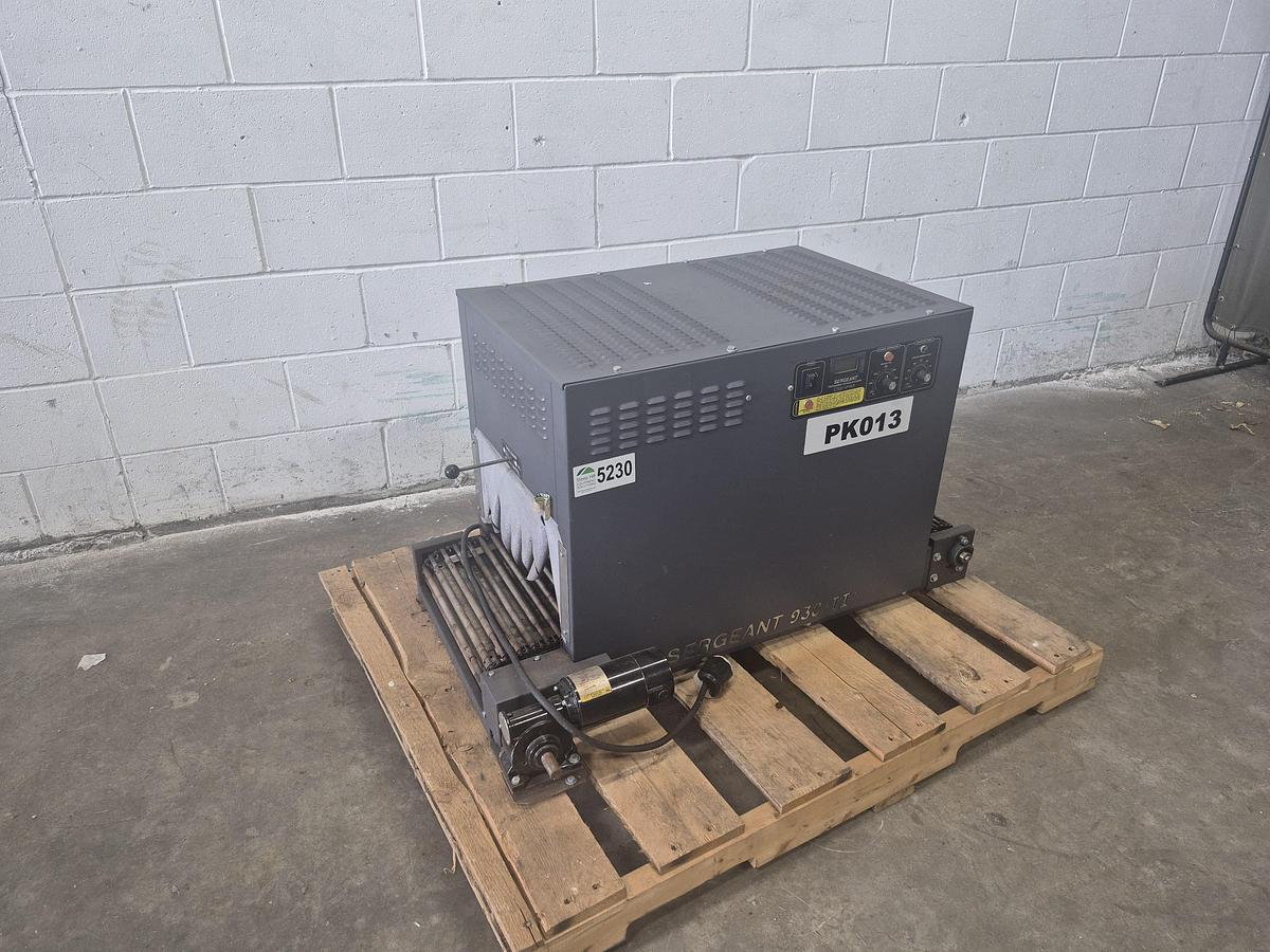 Used Sergeant 930-II-LR Shrink Tunnel