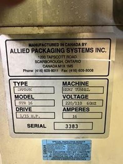 Used Damark STR16 Shink Tunnel