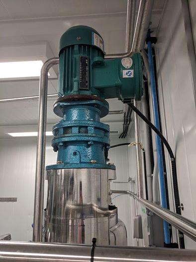 Used Vertical SS Mixing Tanks