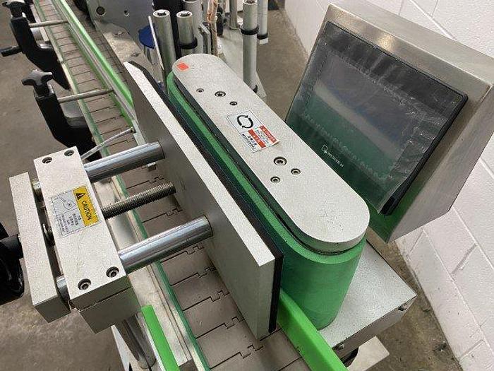 Used Bottle Labelling Station