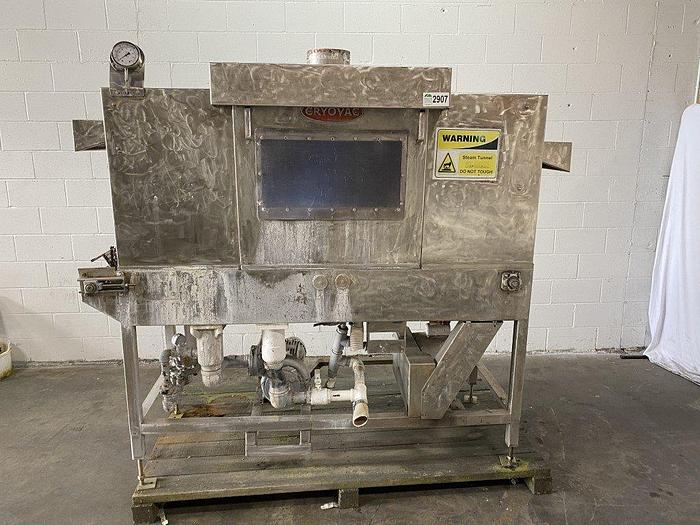 Used Cryovac 6570B Steam Shrink Tunnel