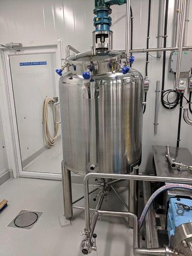 Used Vertical SS Mixing Tanks