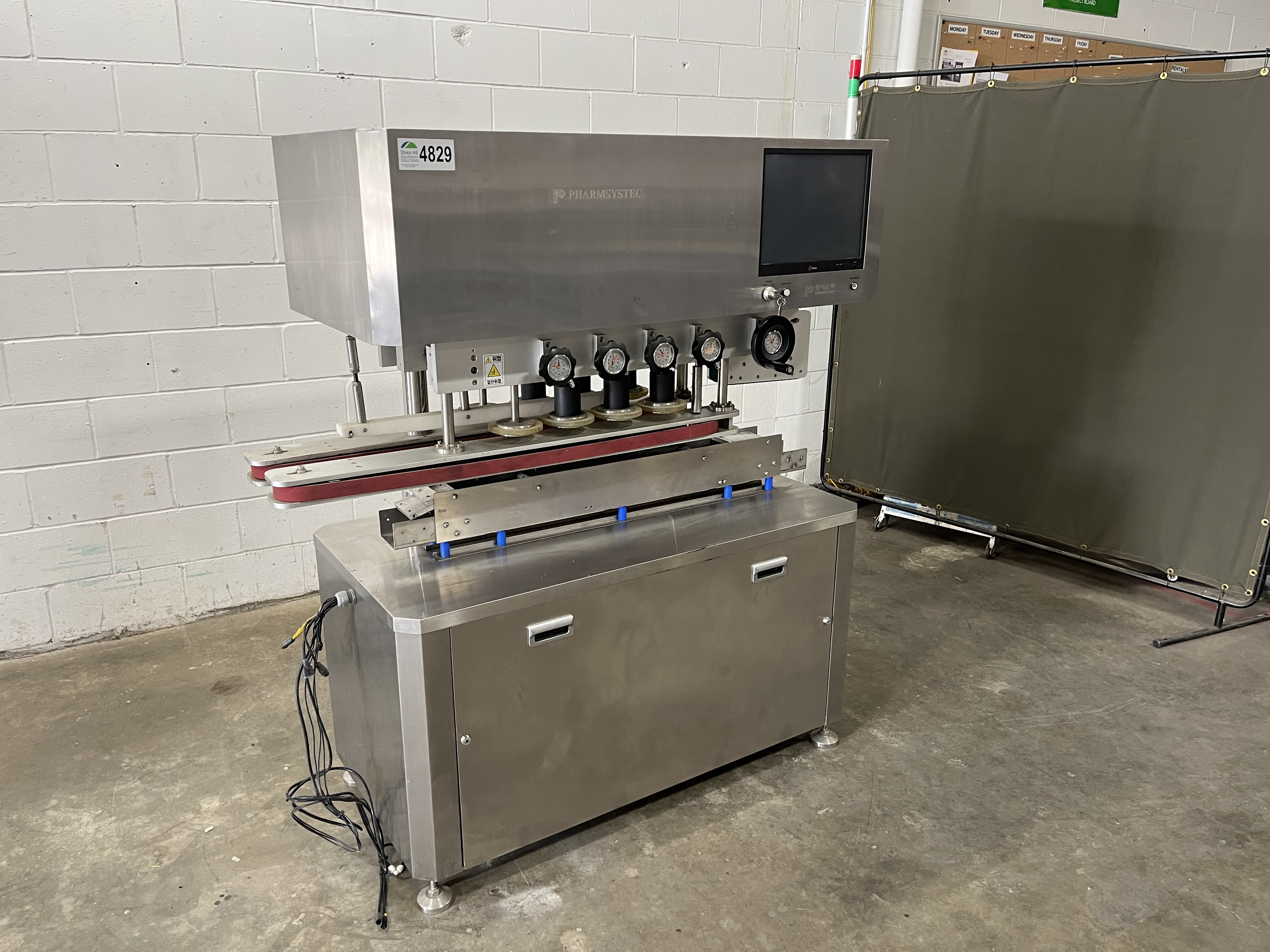 Used Pharmasystec Bottle Capper
