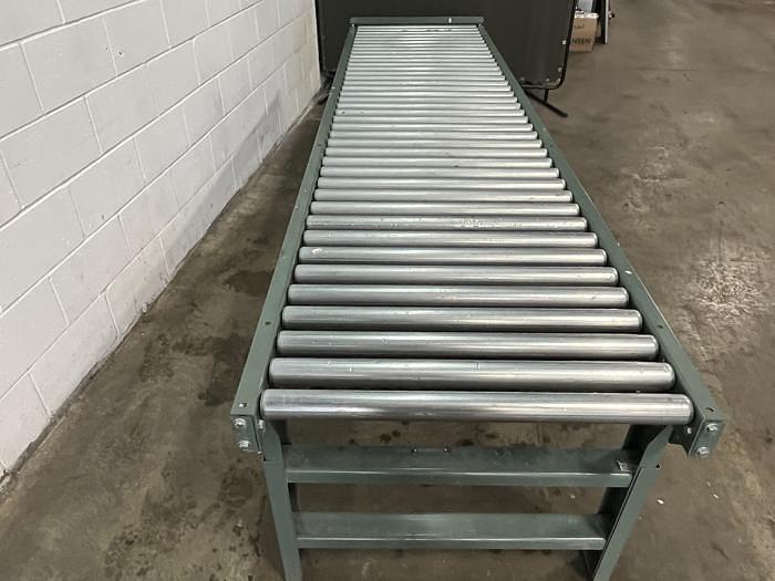Used 10' Gravity Roller Conveyor