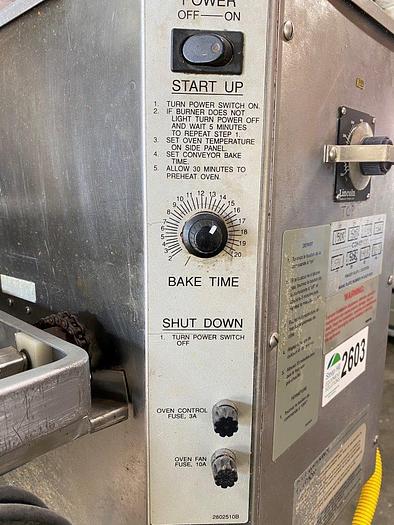 Used Lincoln 1490 Impinger® Conveyor Gas Ovens