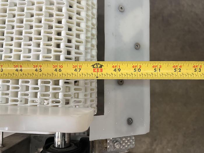 Used Safeline 4'L Incline Infeed Conveyor