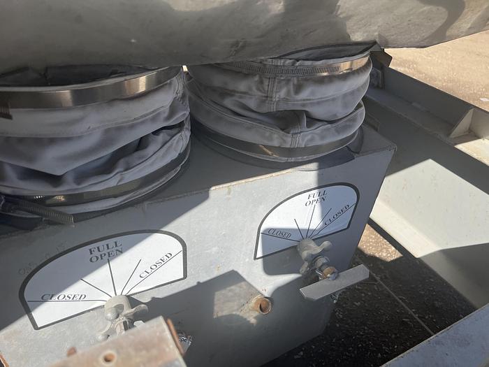 Used Witte Vibrating Fluid Bed Dryers