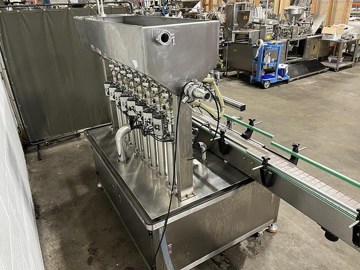 Used 8-Head Bottle Filler