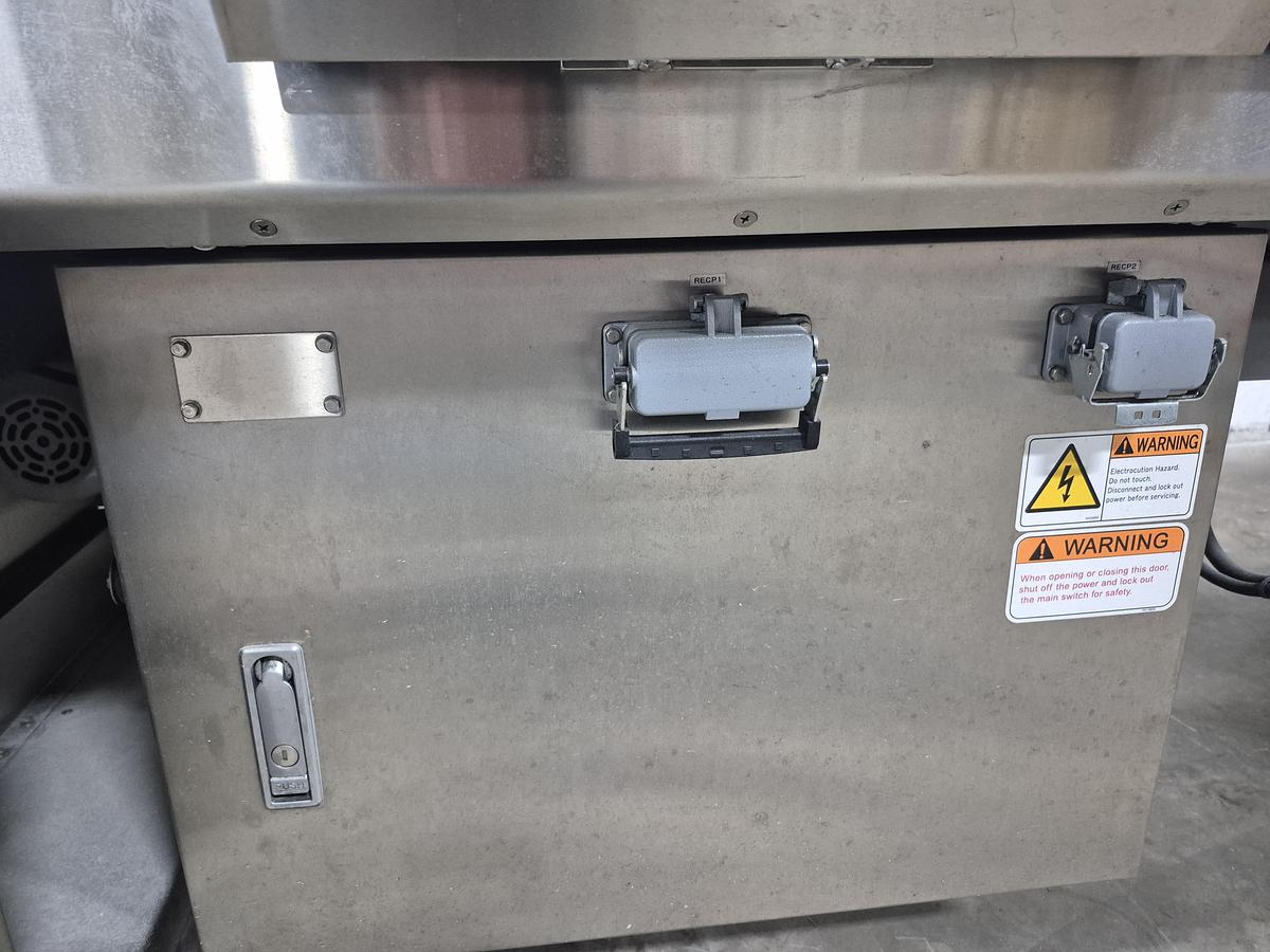 Used Rheon Automatic Conveyor Guillotine Cutter