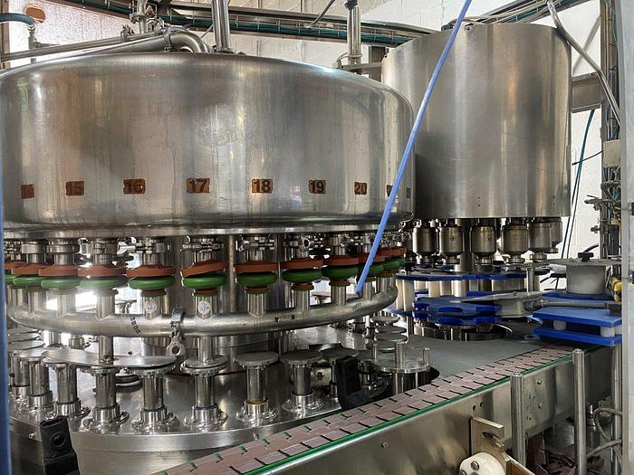 Used AVE Rotary Bottle Filling & Capping Machine