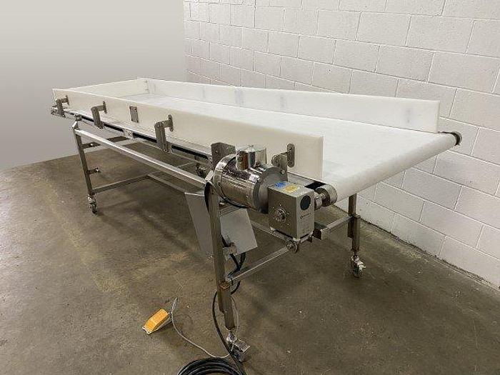 Used 11'L Incline Conveyor