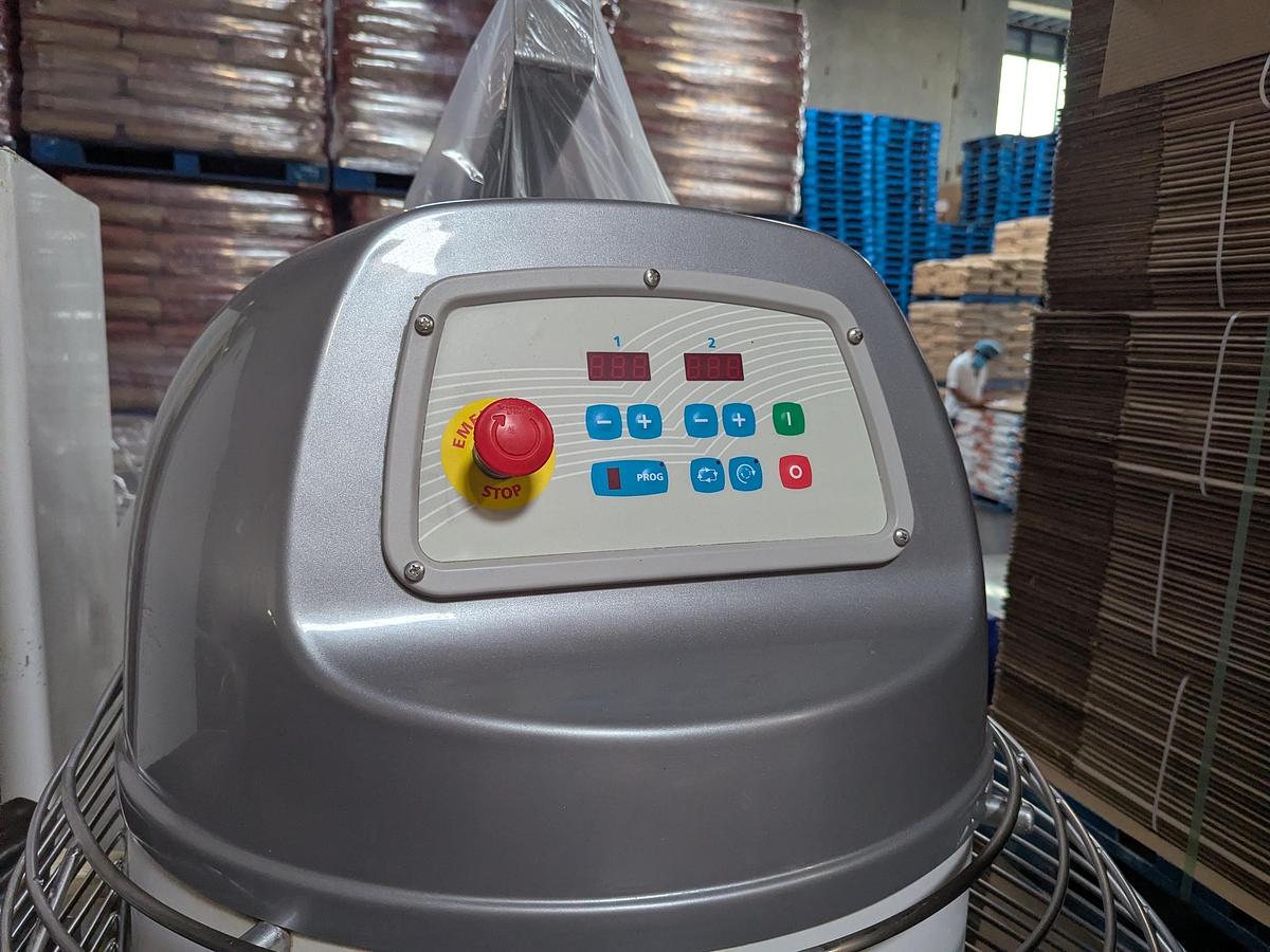 Used Esmach 160 Self-Dumping Spiral Mixer