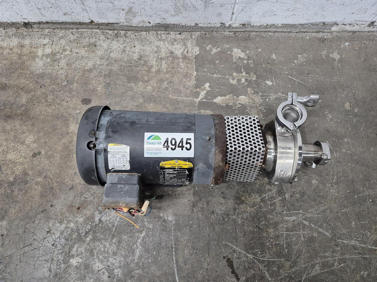 Used SS Centrifugal Pump with 2 HP Motor