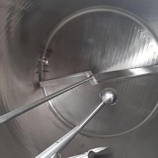Used Chester-Jensen 2000 Gallon SS Jacketed Tank