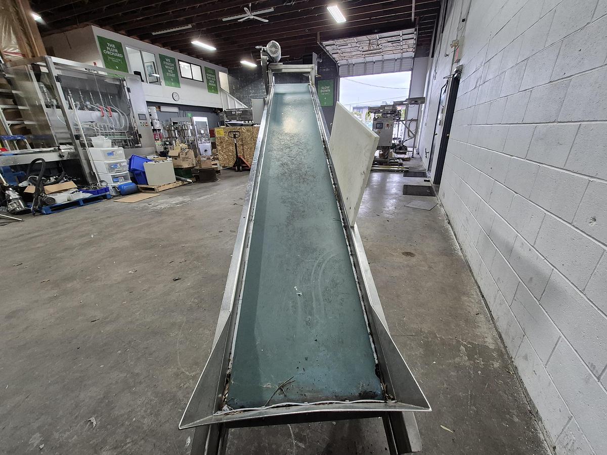 Used 13 Feet Incline Conveyor