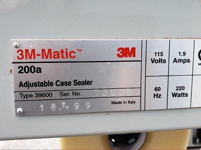 Used 3M-Matic 200a Adjustable Case Sealer