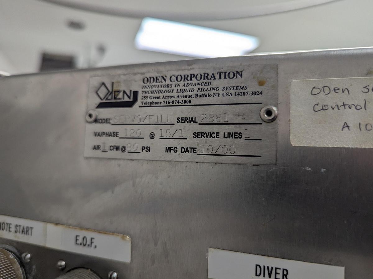 Used Oden Servofill Liquid Fillers