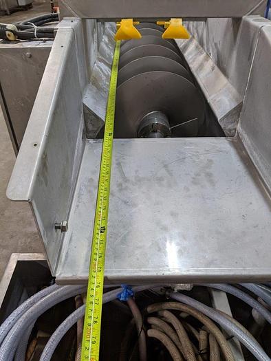 Used DTS Produce Corkscrew Washer