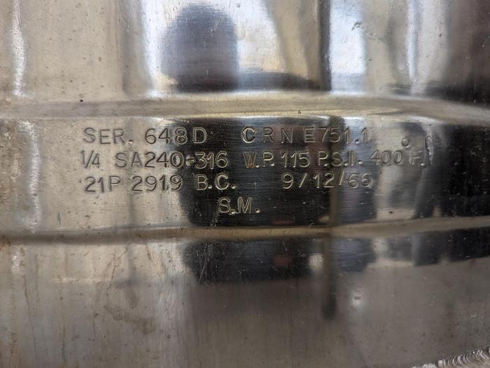 Used Ellett Jacketed Kettle