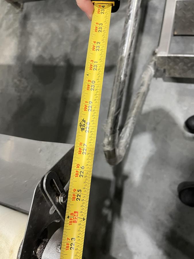 Used 19ft Inspection Conveyor