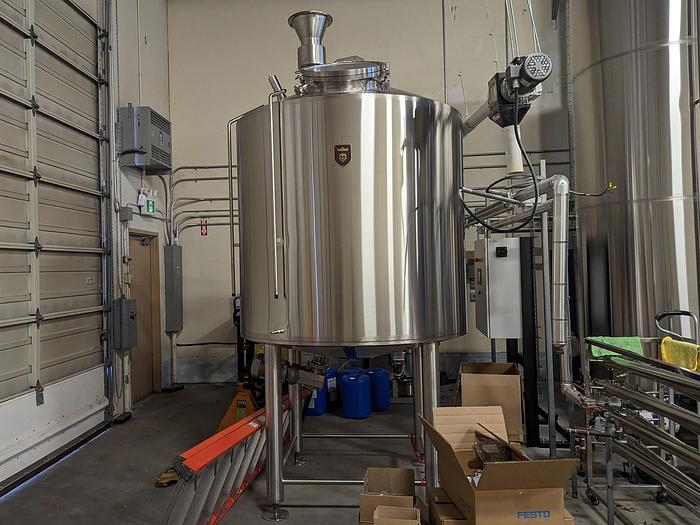 Used König 5300L Jacketed Mix Tank